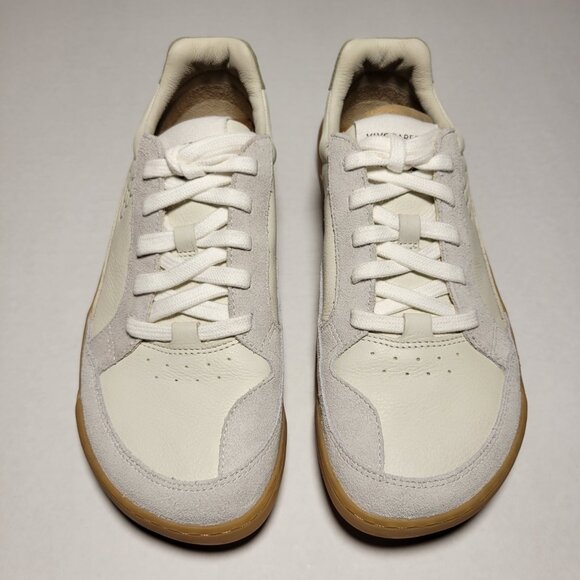 Vivobarefoot Womens Gobi II Premium Leather Sneaker in Dusty Green - Picture 4 of 13